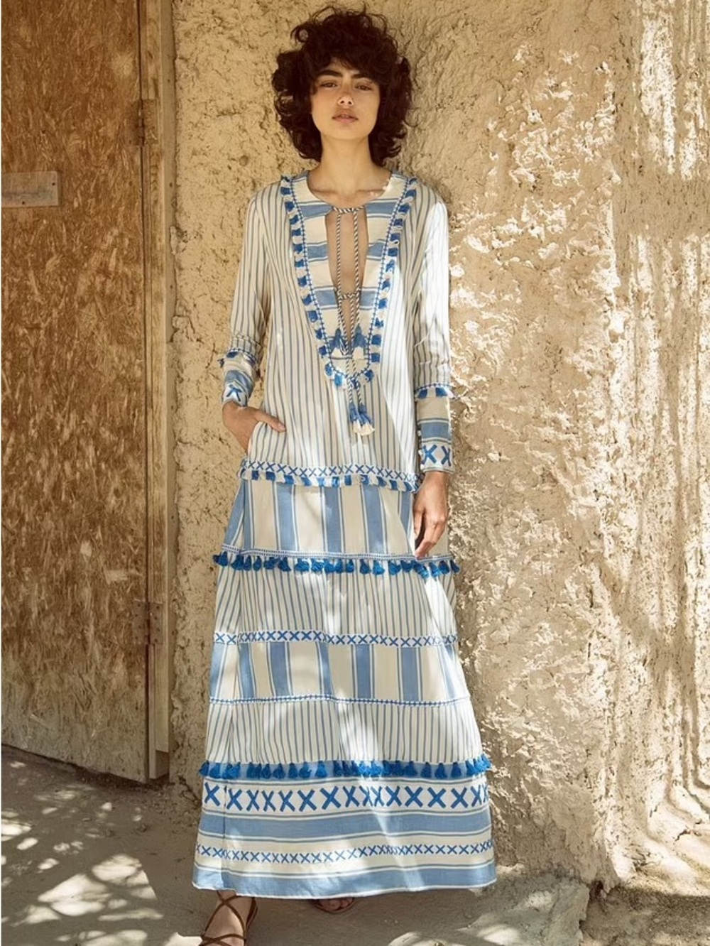 Dodo Bar Or Samuel Maxi Dress Sz S